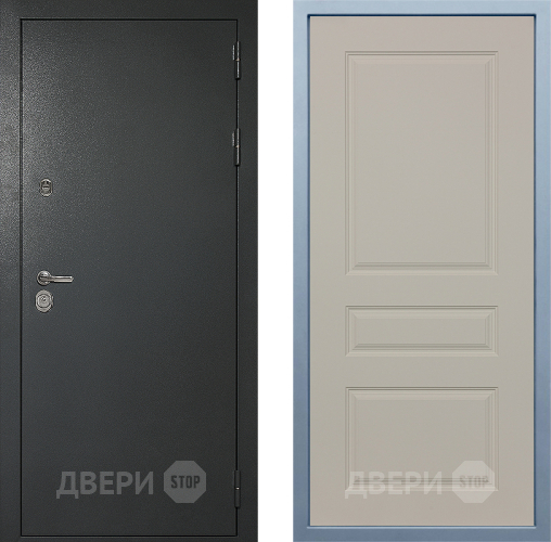 Входная металлическая Дверь Дива МД-40 Титан Д-13 Шампань в Воскресенске