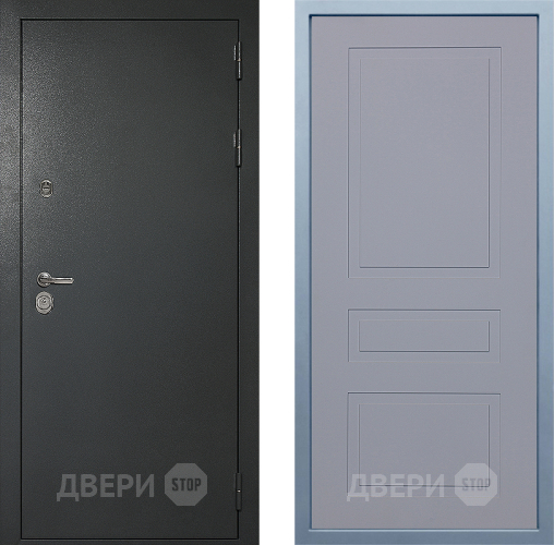 Входная металлическая Дверь Дива МД-40 Титан Н-13 Силк Маус в Воскресенске