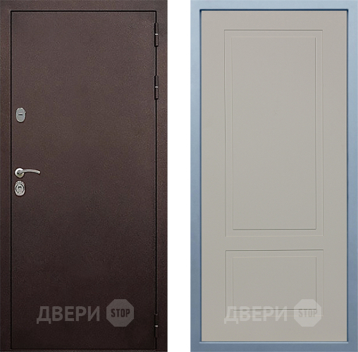 Входная металлическая Дверь Дива МД-40 Медь Н-7 Шампань в Воскресенске