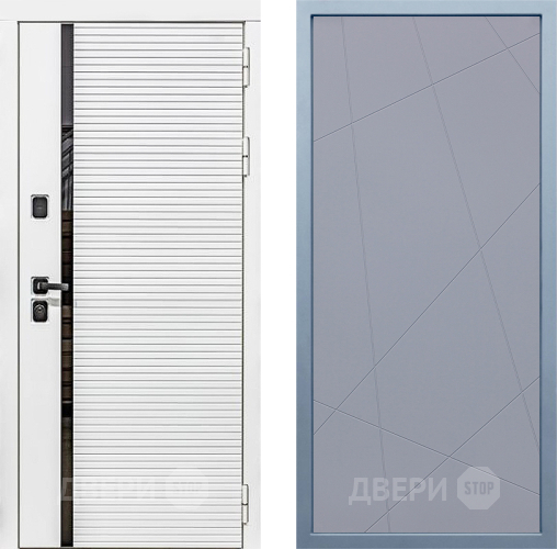 Дверь Дива МХ-45 Белая STR Д-11 Силк Маус в Воскресенске
