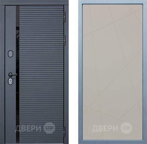 Входная металлическая Дверь Дива МХ-45 STR Д-11 Шампань в Воскресенске
