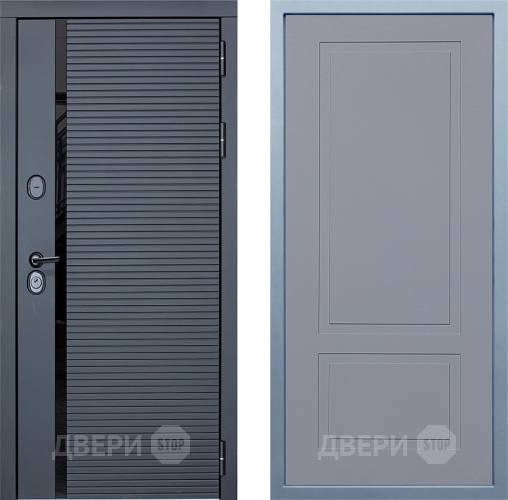Входная металлическая Дверь Дива МХ-45 STR Н-7 Силк Маус в Воскресенске