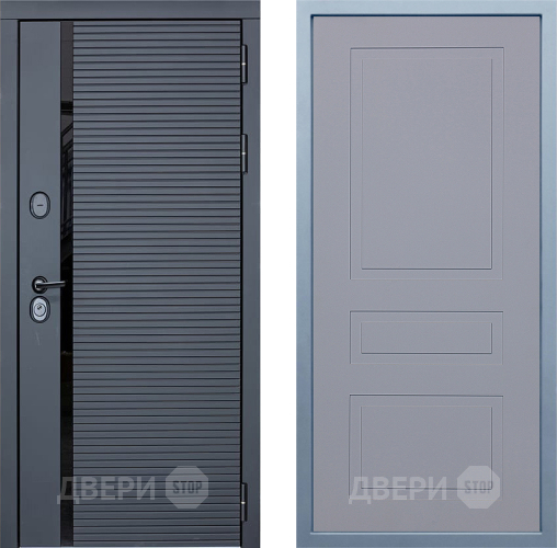 Входная металлическая Дверь Дива МХ-45 STR Н-13 Силк Маус в Воскресенске