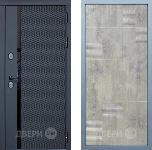Дверь Дива МХ-47 STR Д-4 Бетон темный в Воскресенске