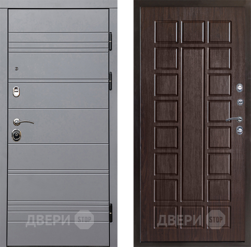 Входная металлическая Дверь Престиж Линия Грэй Престиж Венге в Воскресенске