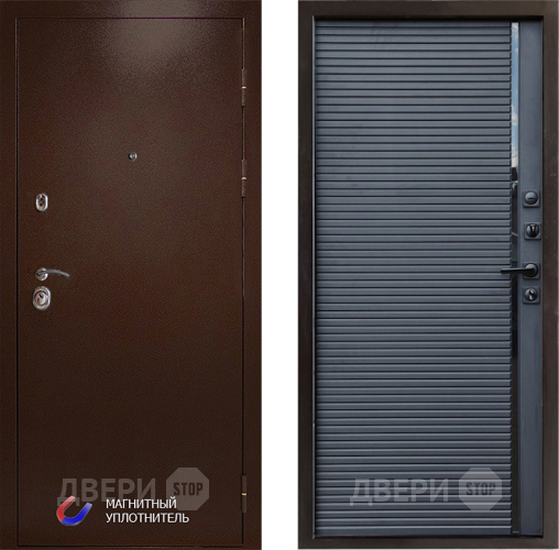 Дверь Престиж Медь Porte Черный кварц в Воскресенске