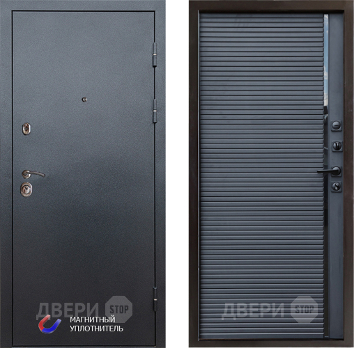 Дверь Престиж Графит Porte Черный кварц в Воскресенске
