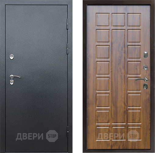 Дверь Престиж TERMO с терморазрывом Снегирь Серебро Престиж Дуб в Воскресенске