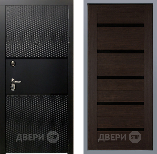 Дверь Заводские двери Тефлон СБ-1 орех тисненый в Воскресенске