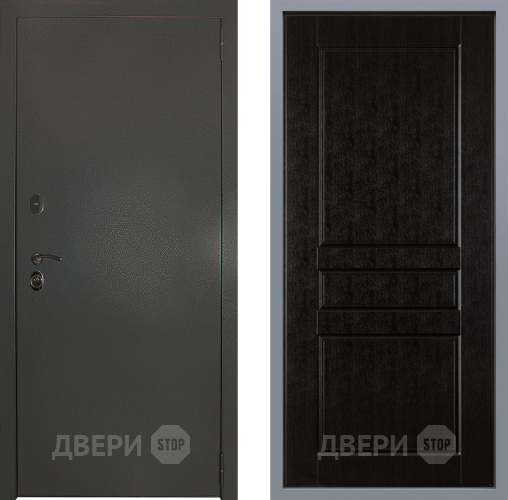 Дверь Заводские двери Эталон 3к антик серебро К-2 Венге в Воскресенске