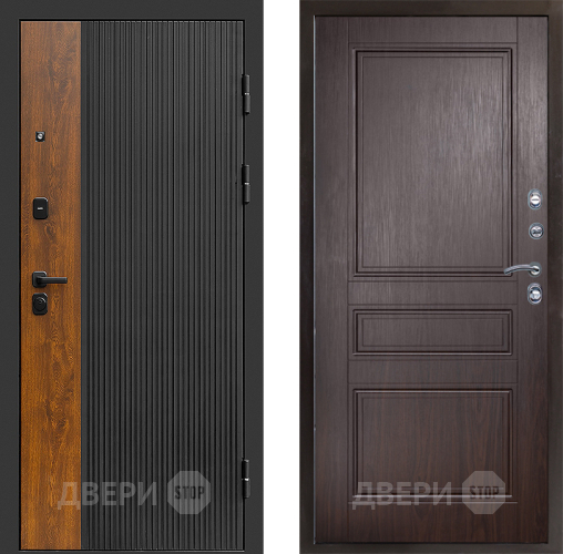 Входная металлическая Дверь Престиж Prestizh Классика Венге в Воскресенске