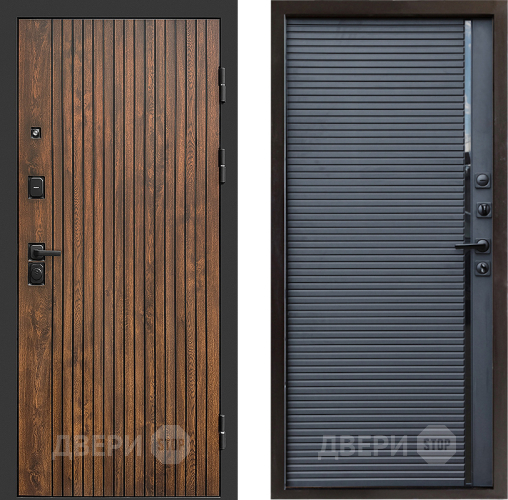 Входная металлическая Дверь Престиж Tvist Porte Черный кварц в Воскресенске