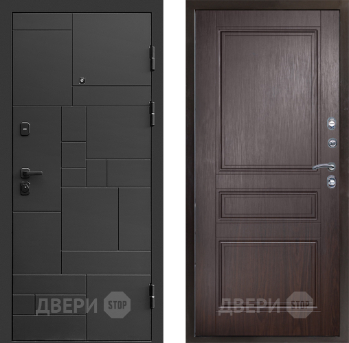 Дверь Престиж Kvadro Классика Венге в Воскресенске