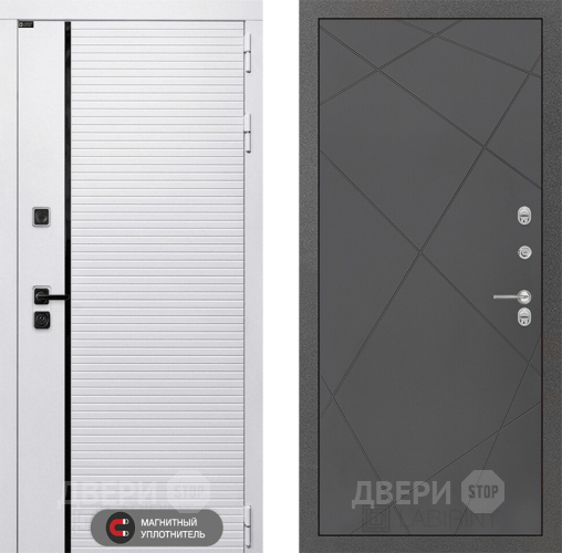 Дверь Лабиринт (LABIRINT) Royal 24 Графит софт в Воскресенске