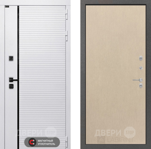 Входная металлическая Дверь Лабиринт (LABIRINT) Royal 05 Венге светлый в Воскресенске