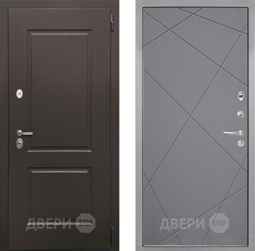 Дверь Интекрон (INTECRON) Кампо Лучи-М Графит софт в Воскресенске