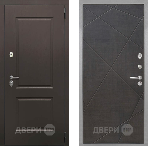 Дверь Интекрон (INTECRON) Кампо Лучи-М Венге распил кофе в Воскресенске