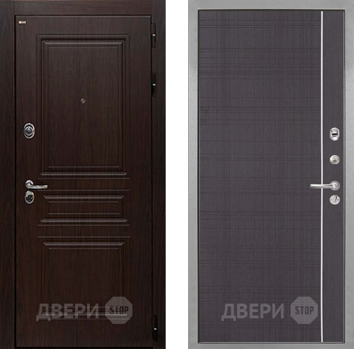 Дверь Интекрон (INTECRON) Брайтон Тиковое Дерево В-07 с молдингом Венге в Воскресенске