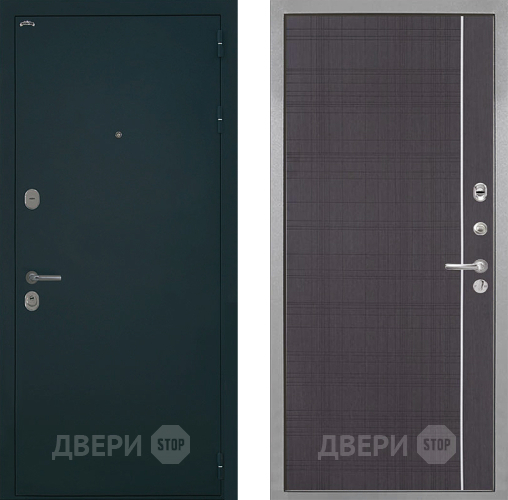 Входная металлическая Дверь Интекрон (INTECRON) Греция В-07 с молдингом Венге в Воскресенске