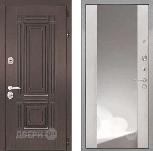 Дверь Интекрон (INTECRON) Италия ФЛЗ-516 Зеркало Сосна белая в Воскресенске