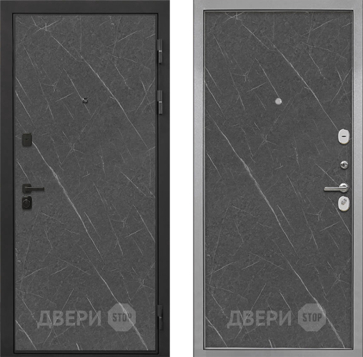 Дверь Интекрон (INTECRON) Профит Black Гранит Лава Оникс Гладкая Гранит лава оникс в Воскресенске