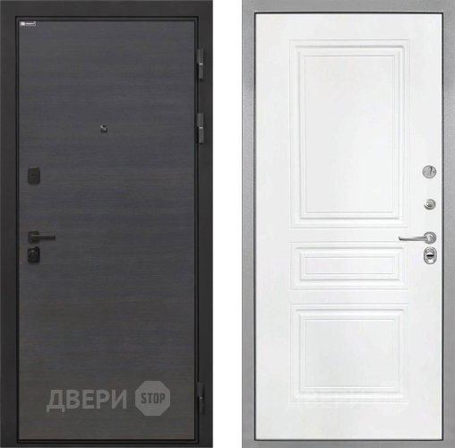 Дверь Интекрон (INTECRON) Профит Black Эковенге ФЛ-243 Белый матовый в Воскресенске