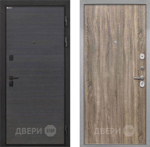 Дверь Интекрон (INTECRON) Профит Black Эковенге Гладкая Дуб турин в Воскресенске