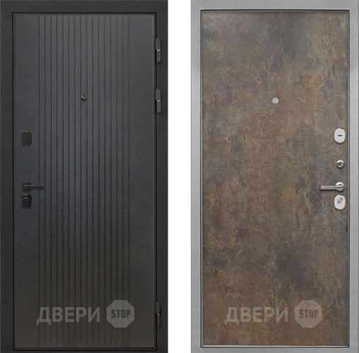 Дверь Интекрон (INTECRON) Профит Black ФЛ-295 Гладкая Гранж в Воскресенске