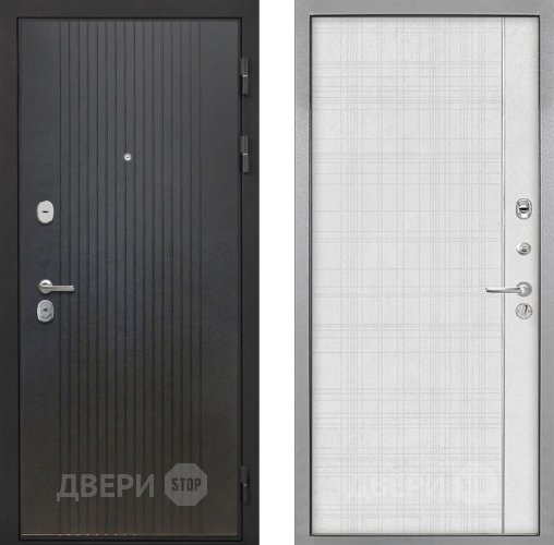 Входная металлическая Дверь Интекрон (INTECRON) Гектор ФЛ-295 В-07 с молдингом Лофт белый в Воскресенске