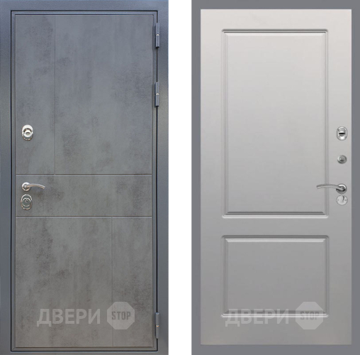 Входная металлическая Дверь Рекс (REX) ФЛ-290 FL-117 Грей софт в Воскресенске