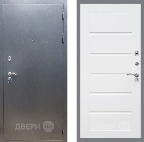 Входная металлическая Дверь Рекс (REX) 11 Сити Белый ясень в Воскресенске