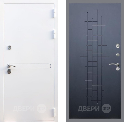 Входная металлическая Дверь Рекс (REX) 27 FL-289 Ясень черный в Воскресенске