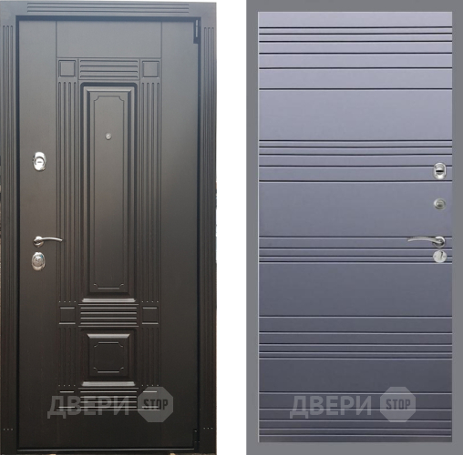 Дверь Рекс (REX) 9 Line Силк титан в Воскресенске