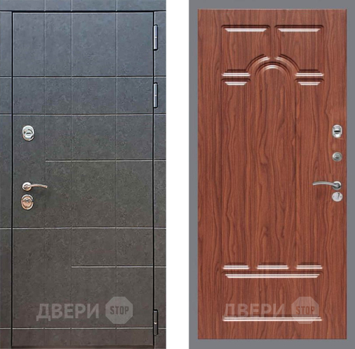 Дверь Рекс (REX) 21 FL-58 орех тисненый в Воскресенске