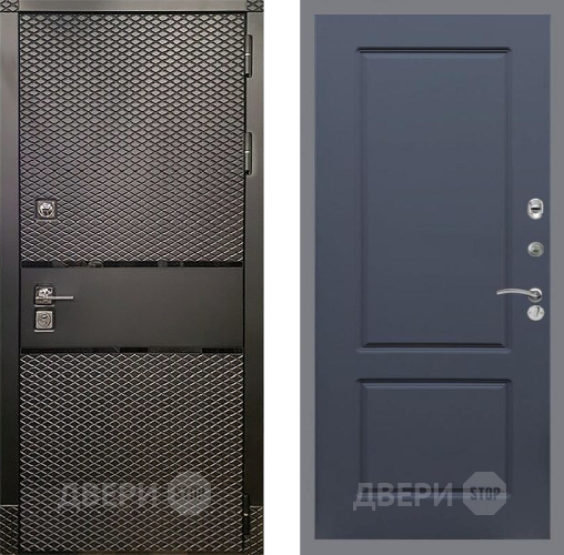 Дверь Рекс (REX) 15 Черный Кварц FL-117 Силк титан в Воскресенске