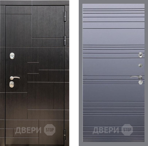 Входная металлическая Дверь Рекс (REX) 20 Line Силк титан в Воскресенске