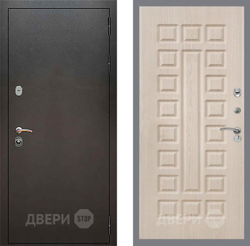 Дверь Рекс (REX) 5 Серебро Антик FL-183 Беленый дуб в Воскресенске