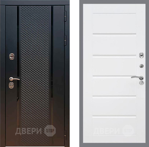 Входная металлическая Дверь Рекс (REX) 25 Сити Белый ясень в Воскресенске