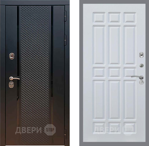 Входная металлическая Дверь Рекс (REX) 25 FL-33 Белый ясень в Воскресенске