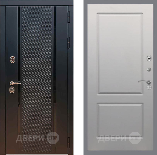 Входная металлическая Дверь Рекс (REX) 25 FL-117 Грей софт в Воскресенске