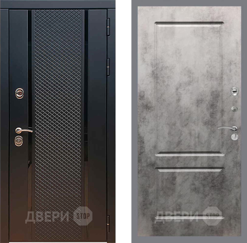 Дверь Рекс (REX) 25 FL-117 Бетон темный в Воскресенске