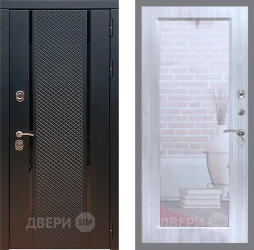 Дверь Рекс (REX) 25 Зеркало Пастораль Сандал белый в Воскресенске