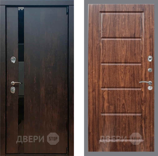 Дверь Рекс (REX) 26 FL-39 орех тисненый в Воскресенске