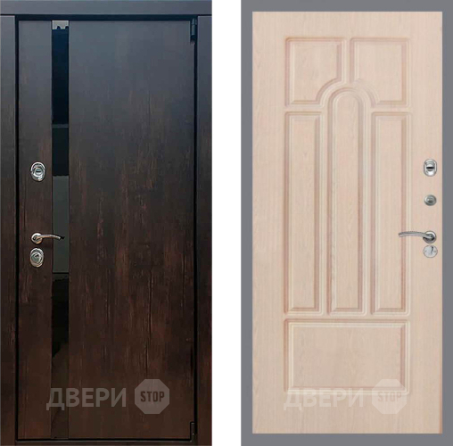 Входная металлическая Дверь Рекс (REX) 26 FL-58 Беленый дуб в Воскресенске