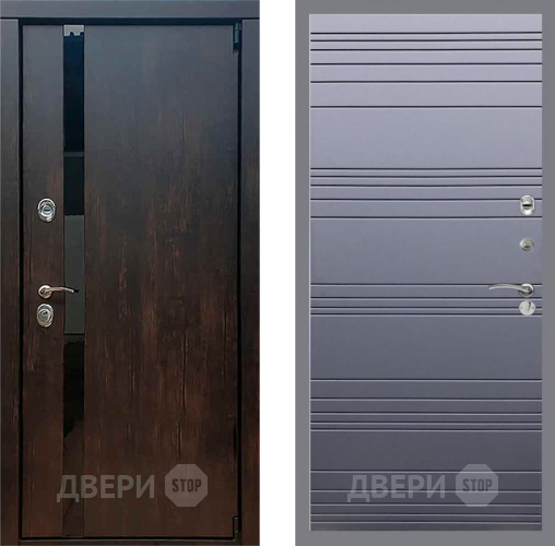Дверь Рекс (REX) 26 Line Силк титан в Воскресенске