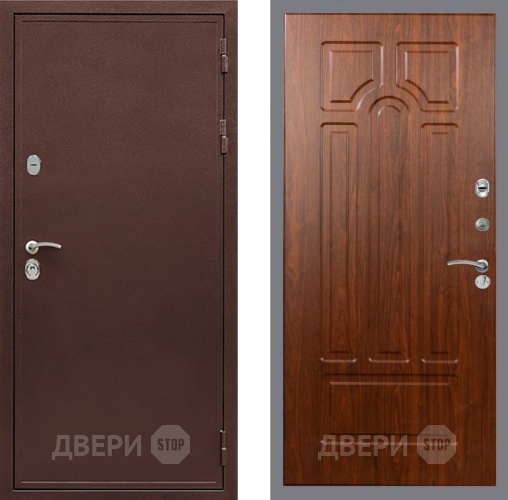 Входная металлическая Дверь Рекс (REX) 5 металл 3 мм FL-58 Морёная берёза в Воскресенске