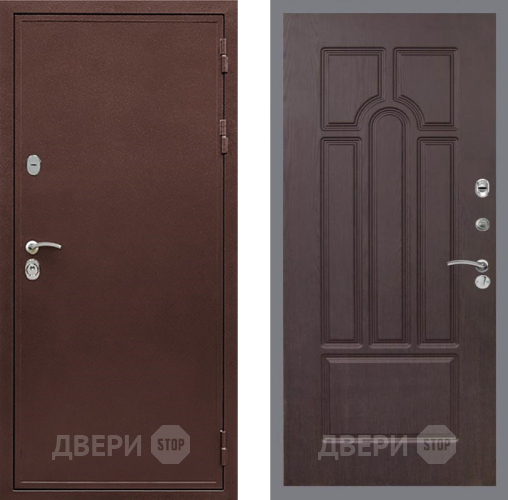 Входная металлическая Дверь Рекс (REX) 5 металл 3 мм FL-58 Венге в Воскресенске