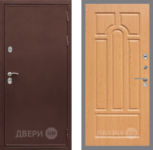 Дверь Рекс (REX) 5 металл 3 мм FL-58 Дуб в Воскресенске