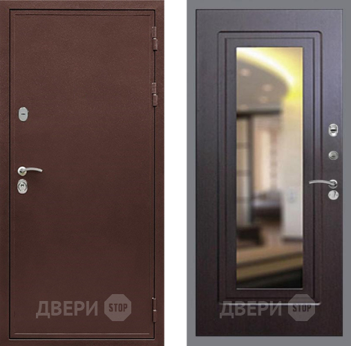Дверь Рекс (REX) 5 металл 3 мм FLZ-120 Венге в Воскресенске